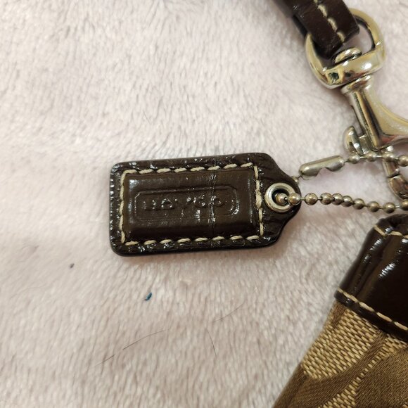 Brown Coach Wristlet - Picture 4 of 5